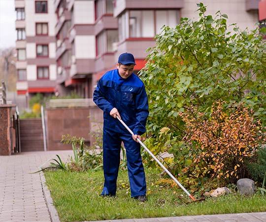 Уборка территории в Георгиевске и  Ставропольском крае