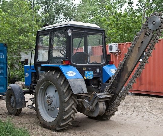 Траншеекопатель в аренду в Георгиевске и  Ставропольском крае